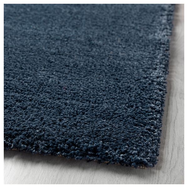 Ковер, длинный ворс ОДУМ, темно-синий - фото 2