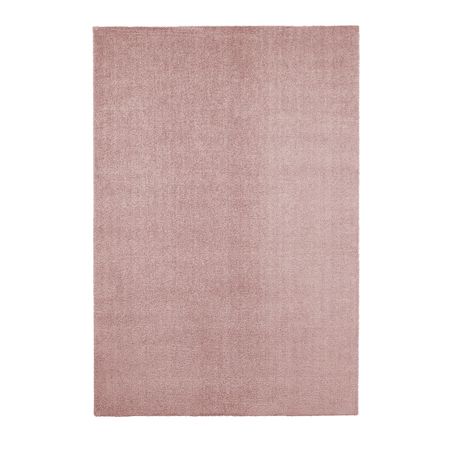 KNARDRUP Ковер, короткий ворс - бледно-розовый 133x195 см
