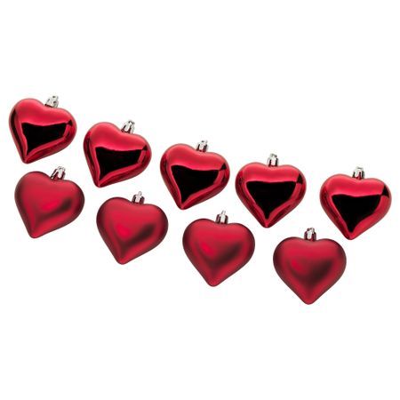 Украшение подвесное ВИНТЕР 2017, сердце, красный