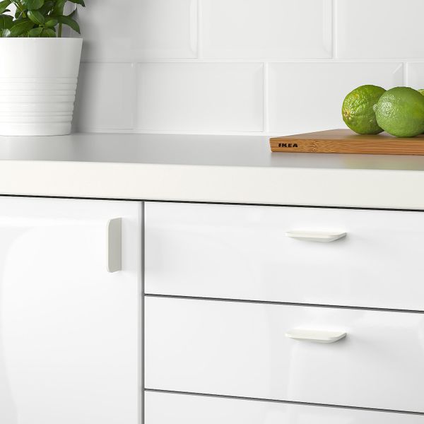 Ручка, белый, 56 мм IKEA БЕРГХАЛЛА 803.228.55 - схема-чертеж с размерами