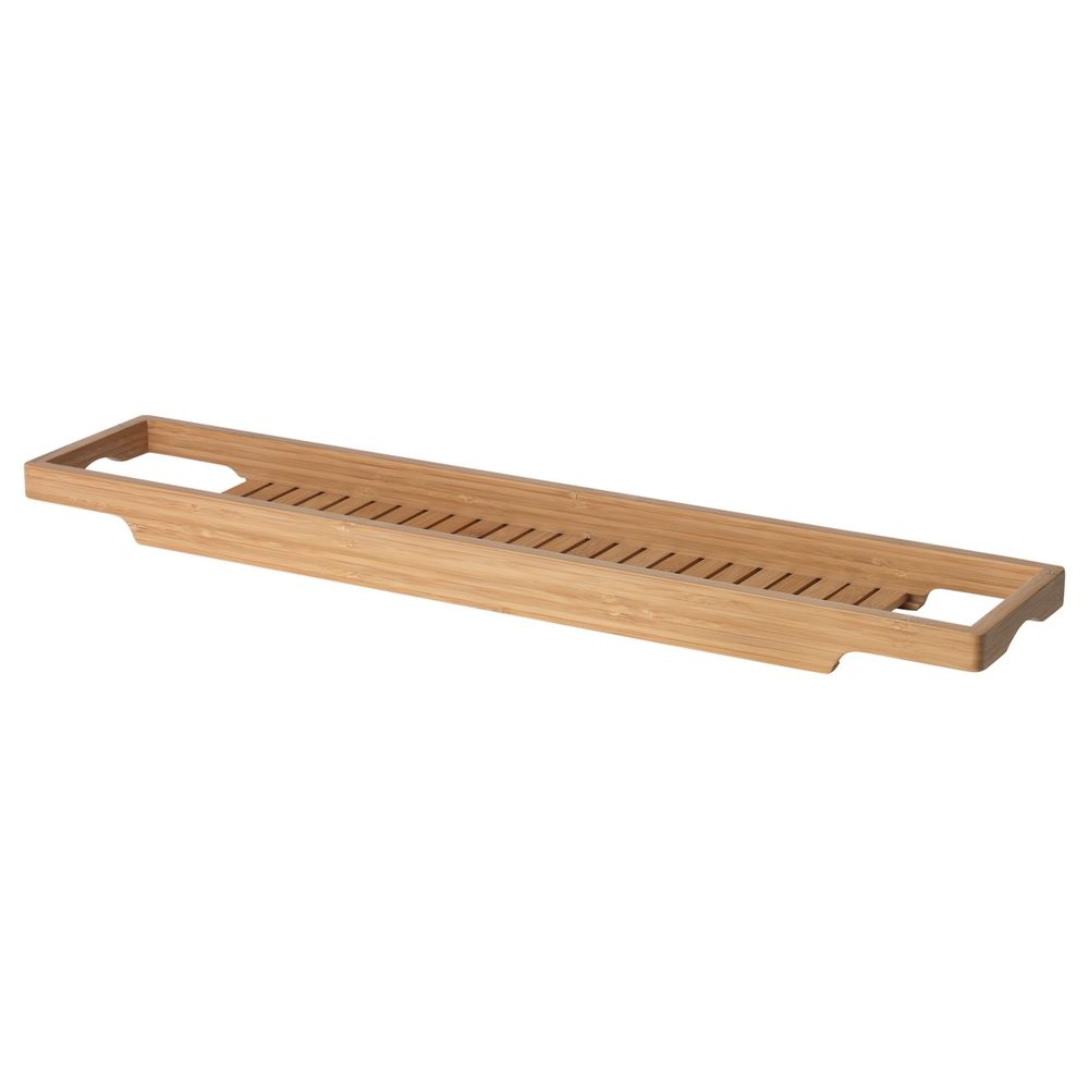 Полка для ванны, бамбук 70 см IKEA HAVERN ХАВЕРН 404.492.86 - схема-чертеж с размерами