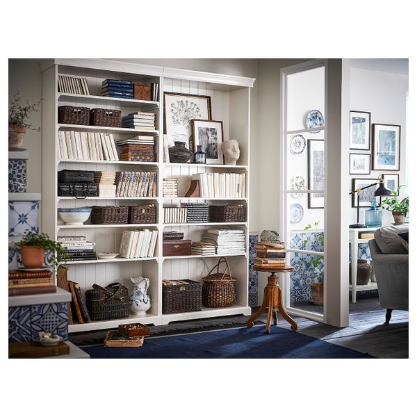 Стеллаж, белый 96x214 см IKEA LIATORP ЛИАТОРП 203.833.71 - фото 3