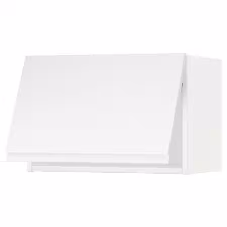 METOD Горизонтальный навесной шкаф - белый/Voxtorp матовый белый 60x40 см