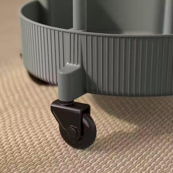 JUTTERSBO Тележка - серо-зеленый 36x36 см - схема-чертеж с размерами