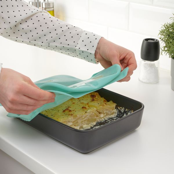 Крышка, силикон 21x31 см IKEA ÖVERMÄTT ОВЕРМЭТТ 004.979.34 - схема-чертеж с размерами