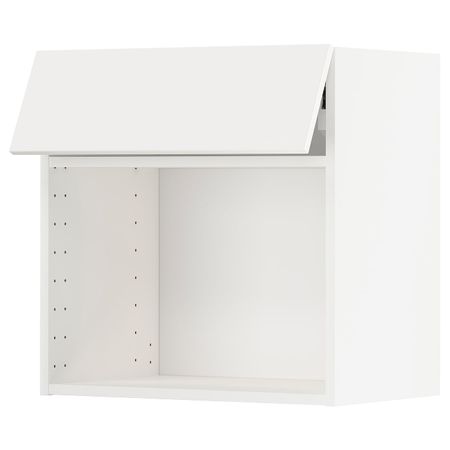 Навесной шкаф для СВЧ-печи, белый/Веддинге белый 60x60 см IKEA METOD МЕТОД 793.917.22