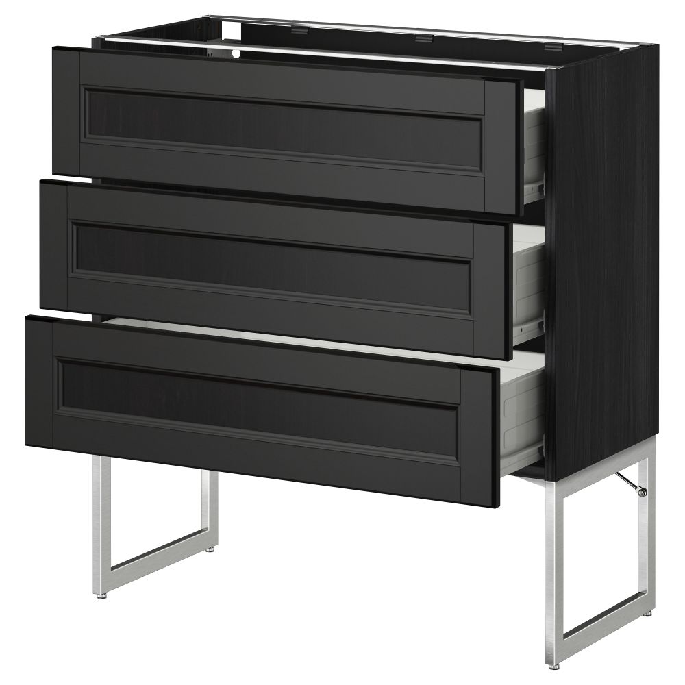 IKEA, вид спереди - схема-чертеж с размерами