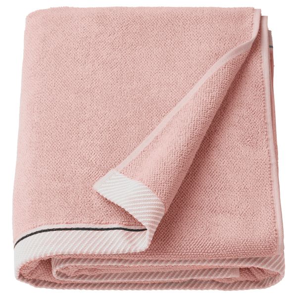 Простыня банная, светло-розовый 100x150 см IKEA VIKFJÄRD ВИКФЬЕРД 004.753.43 - фото 1