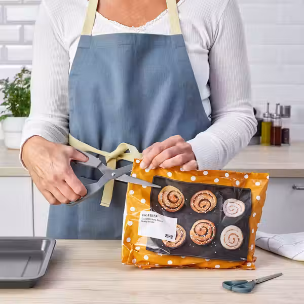 SVÄRDFISK СВЭРДФИСК Ножницы,2 штуки - нержавеющ сталь серый/серо-бирюзовый - фото 2