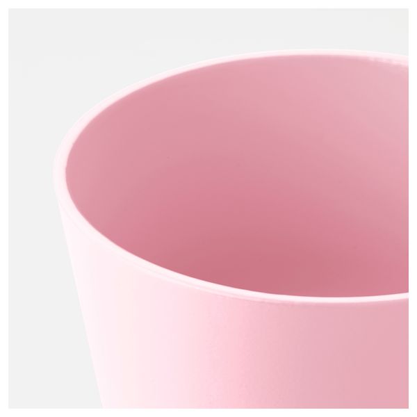Кашпо, 9 см, светло-розовый IKEA PAPAJA 203.313.39 - схема-чертеж с размерами
