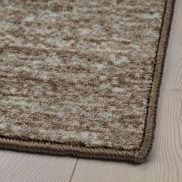 Ковер, короткий ворс, меланж, серый, 80x125 см IKEA ГЕРЛЕВ 604.537.10 - схема-чертеж с размерами