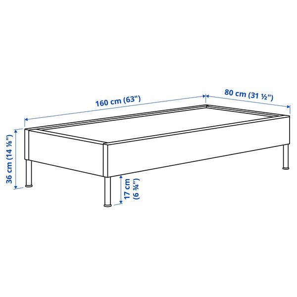 IKEA, дополнительный ракурс - схема-чертеж с размерами