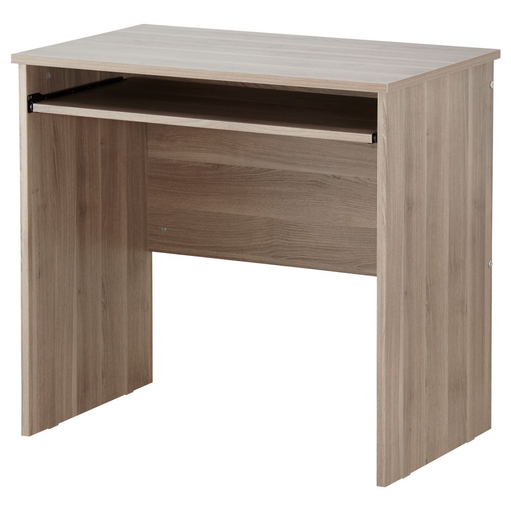 Стол для компьютера ТОДАЛЕН, серо-коричневый (80 см) - схема-чертеж с размерами