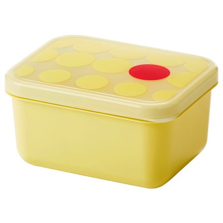 Контейнер для завтрака КУЛЛАР, желтый (15x11x8 см)