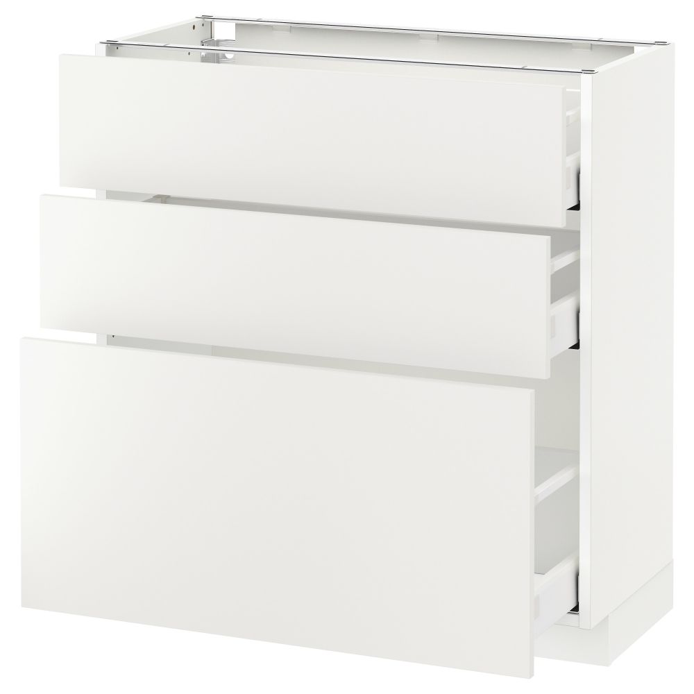 IKEA, вид спереди - схема-чертеж с размерами