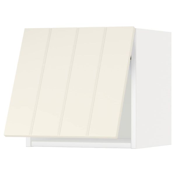 Навесной горизонтальный шкаф, белый/Хитарп белый с оттенком 40x40 см IKEA METOD МЕТОД 093.938.47 - схема-чертеж с размерами