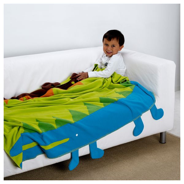 Детское одеяло ВИЛДДЬЮР, разноцветный (120x180 см) - фото 2