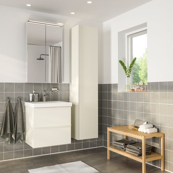 Комплект мебели для ванной, 5 предмета, 63 cm IKEA ODENSVIK ОДЕНСВИК, GODMORGON ГОДМОРГОН 093.045.06 - фото 3