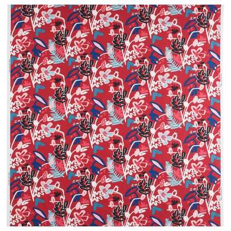 Ткань, красный/разноцветный 150 см IKEA MÅLARBORSTE МОЛАРБОРСТЕ 904.474.35