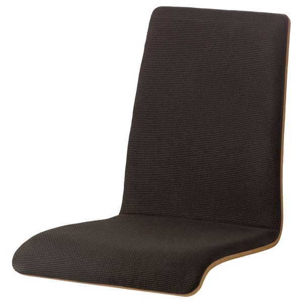 Сиденье со спинкой КОРНЕЛИС, дубовый шпон, Корндаль коричневый - схема-чертеж с размерами