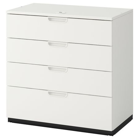 Тумба с ящиками, белый 80x80 см IKEA GALANT ГАЛАНТ 903.651.75