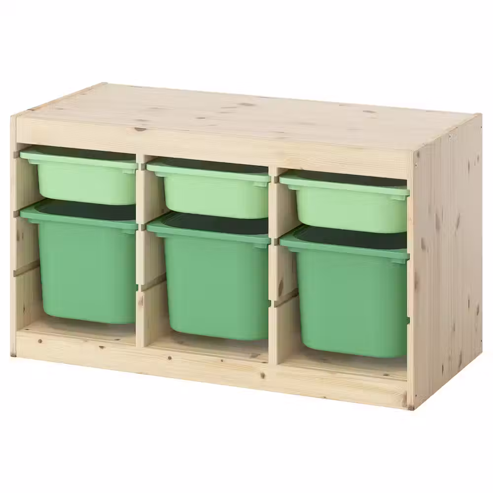 TROFAST Комбинация д/хранения+контейнеры - фото 1