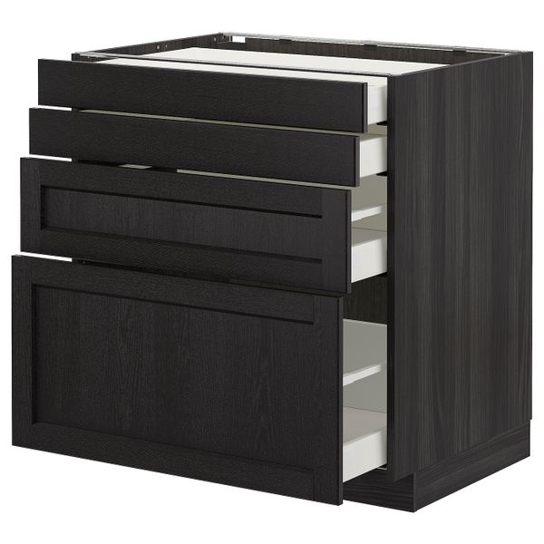IKEA, вид спереди - схема-чертеж с размерами