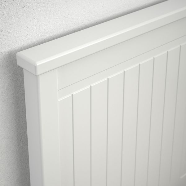 Кушетка с 2 матрасами, 3 ящиками, 80x200 см, белый, Åsvang жесткий IKEA HEMNES ХЕМНЭС 894.281.07 - фото 8