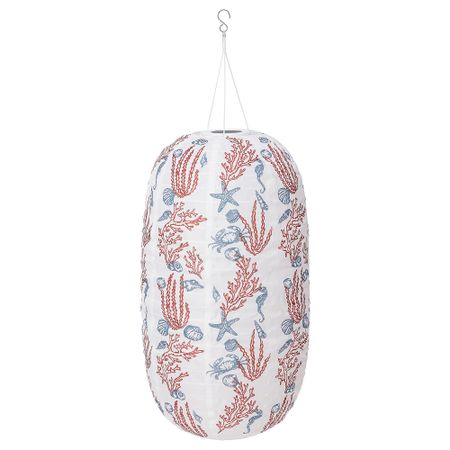 Подвесная светодиодная лампа, для сада овальной формы, коралловый узор, 33 см IKEA SOLVINDEN 305.144.99