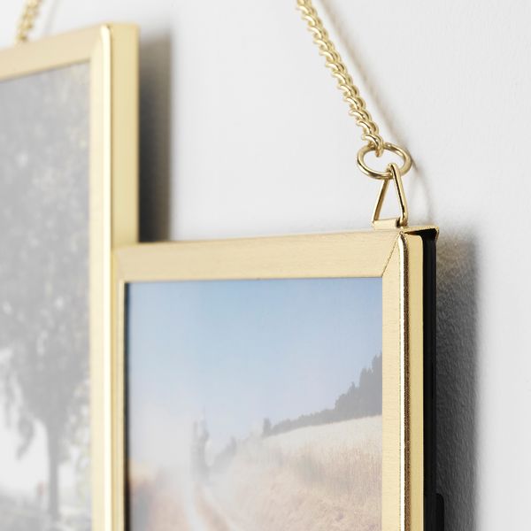 Рама для коллажа на 4 фото IKEA ВЕССИГЕ 203.825.88 - схема-чертеж с размерами