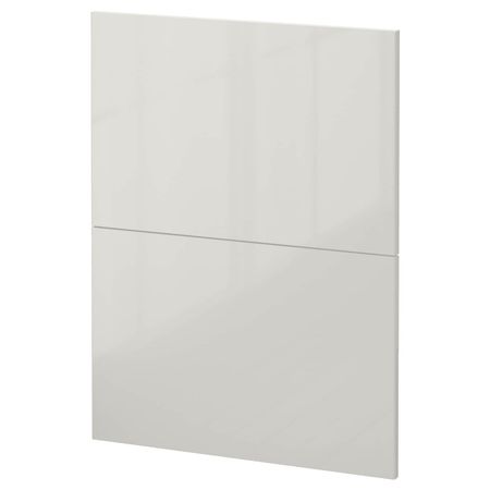 2 фасада для посудомоечной машины, Рингульт светло-серый 60 см IKEA METOD МЕТОД 394.497.82