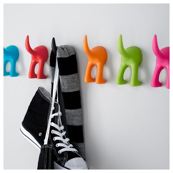 Крючок БЭСТИС, разные цвета - схема-чертеж с размерами