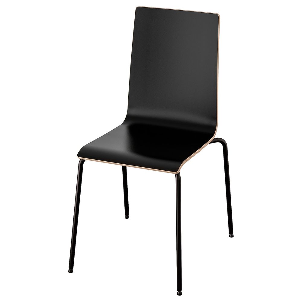 Стул, черный/черный IKEA MARTIN МАРТИН 692.195.29 - фото 1