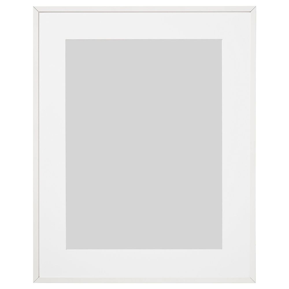 Рама, белый 40x50 см IKEA LOMVIKEN ЛОМВИКЕН 904.194.61 - фото 1