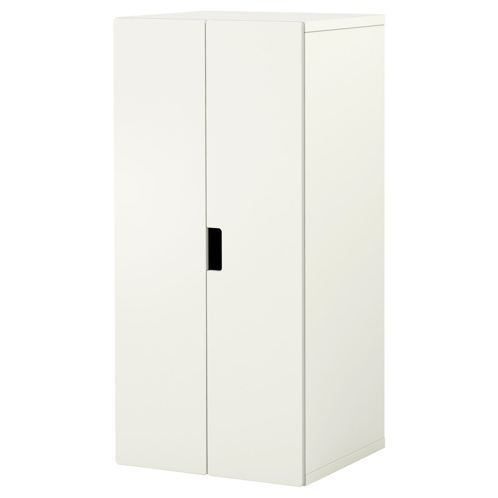 Комбинация для хранения с дверцами СТУВА, белый, белый (60x50x128 см) - фото 1