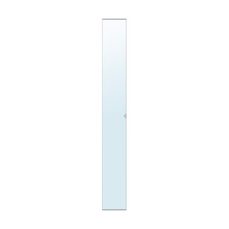 Дверца с петлями, 25x195 см, зеркальное стекло IKEA VIKEDAL ВИКЕДАЛЬ 291.195.55