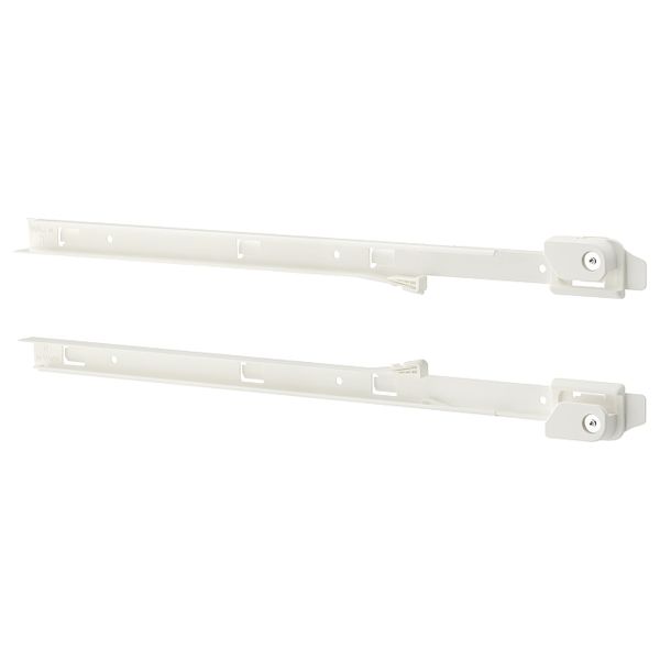 Направляющие для корзин, белый IKEA АЛЬГОТ 904.018.71 - схема-чертеж с размерами