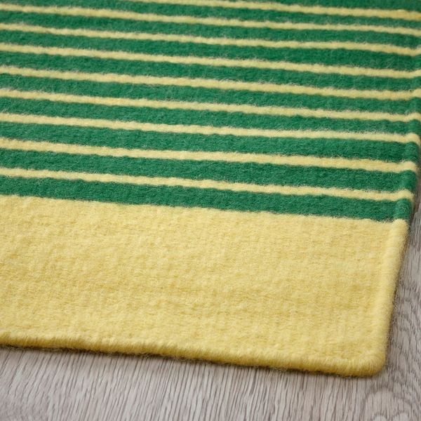 Ковер безворсовый, разноцветный, 155x220 см IKEA TESAMMANS 105.517.65 - схема-чертеж с размерами