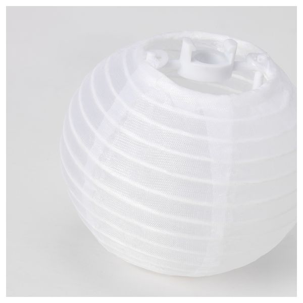 Украшение для гирлянды СОЛВИДЕН, шаровидный белый - схема-чертеж с размерами