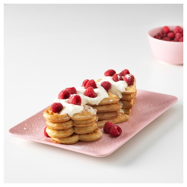 Тарелка ДИНЕРА, светло-розовый (30x20 см) - фото 3