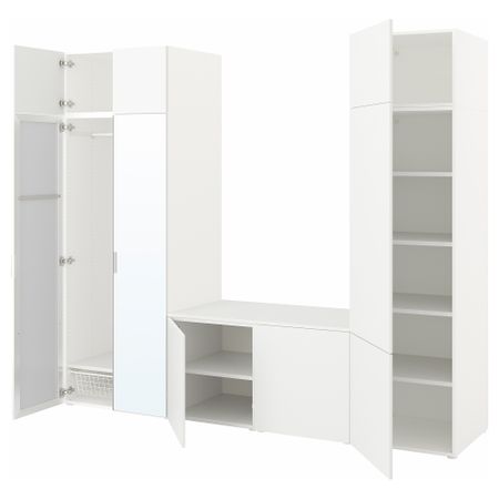 Гардероб с 9 дверями, 260x42x221 cm IKEA PLATSA ПЛАТСАA ПЛАТСА 494.253.61