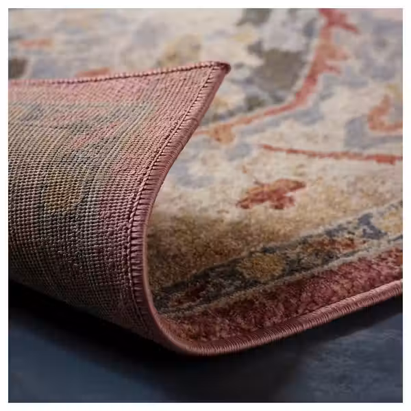 JÄRNVÄG ЙЭРНВЭГ Ковер, короткий ворс - схема-чертеж с размерами