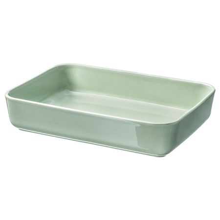Форма-блюдо для духовки, зеленый 31x21 см IKEA ЛИККАД 603.731.48