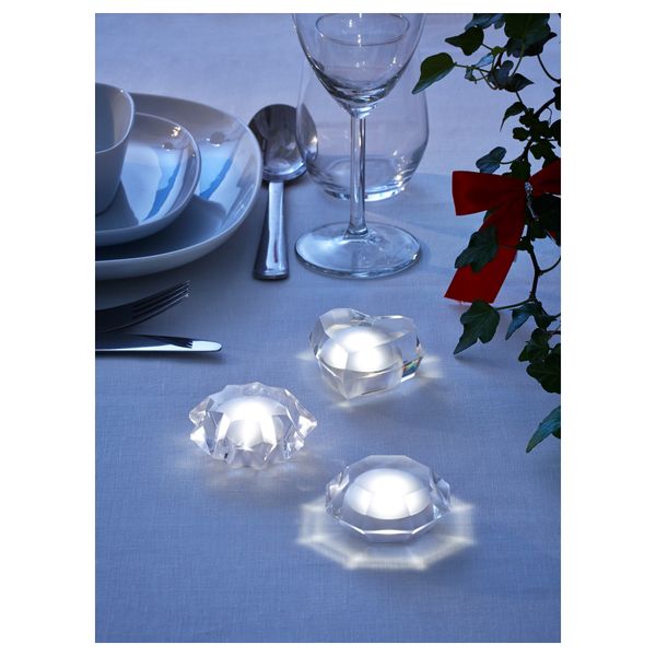 Светодиодное украшение, призма СТРОЛА, с батарейным питанием - схема-чертеж с размерами