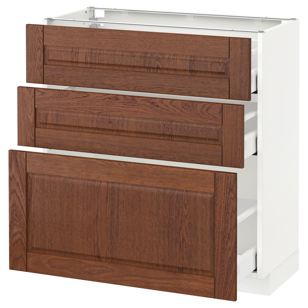 IKEA, вид спереди - схема-чертеж с размерами