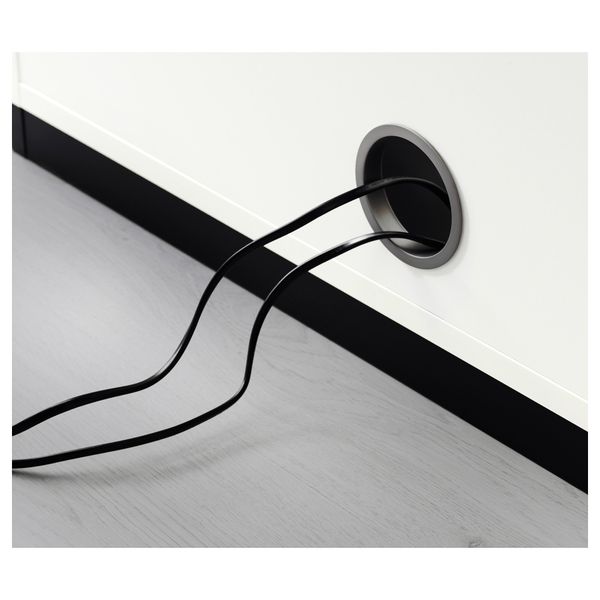 Комбинация для хранения с раздвижной дверцами ГАЛАНТ, белый (320x120 см) - фото 4