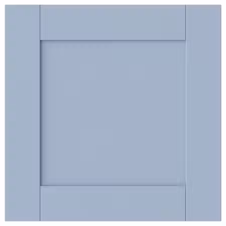 SANNIDAL Дверца с петлями - синий 40x40 см