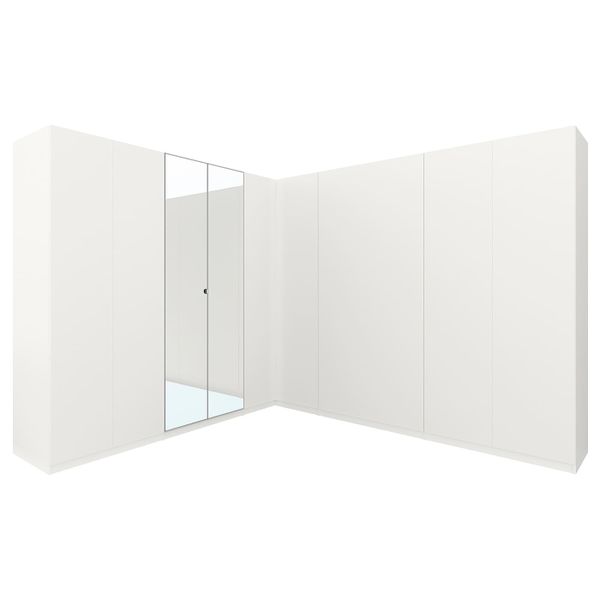 Гардероб угловой, белый, Форсанд Викедаль, 310/310x236 см IKEA ПАКС 892.657.04 - фото 2