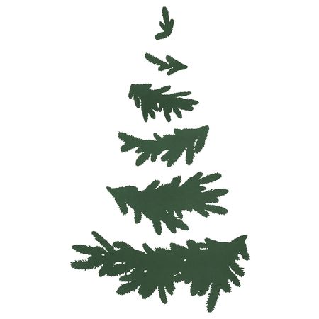 Настенное украшение, зеленый IKEA VINTER 2020 ВИНТЕР 2020 004.751.16