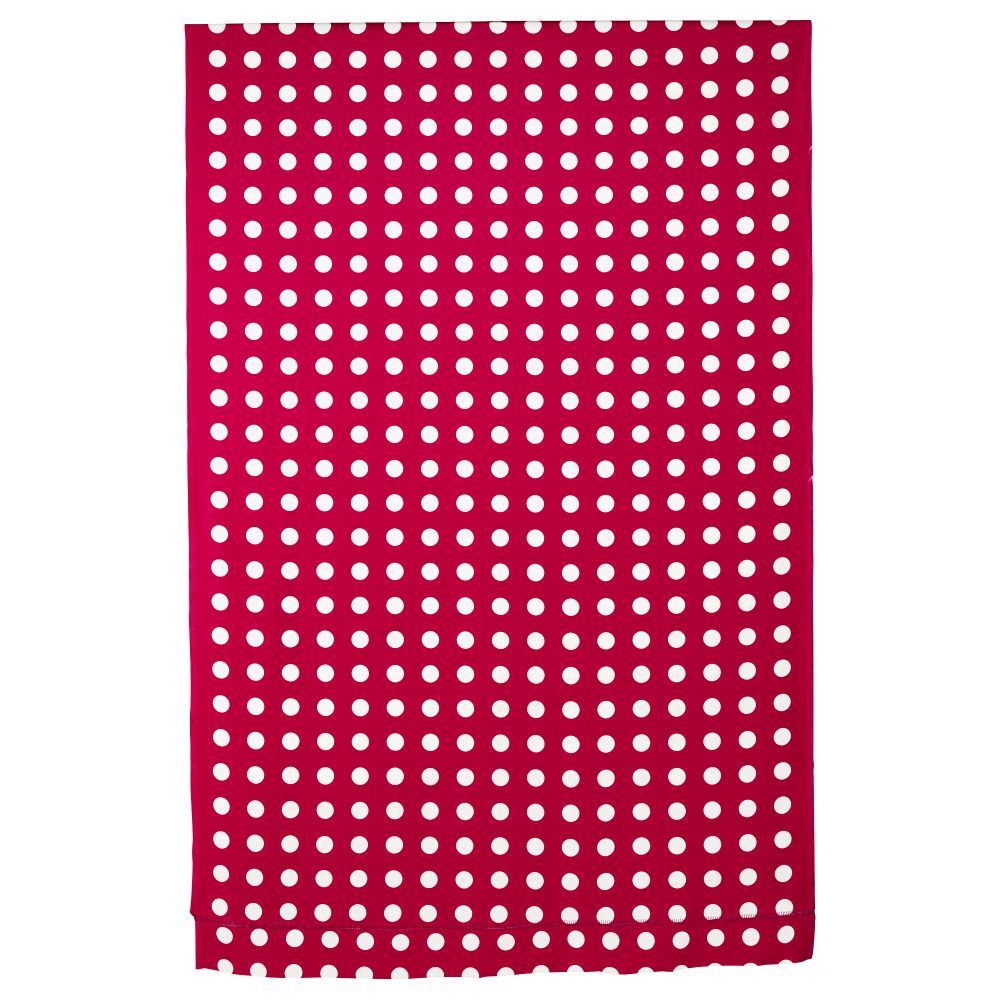 Ткань с пластиковым покрытием ЛИАЛОТТА, красный/белый (145 см) - фото 1